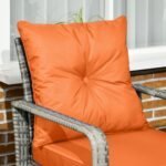 Outsunny 3 Piece Rattan Bistro Set with Storage Coffee Table & Cushioned Chairs – Garden Patio Furniture - Image 26